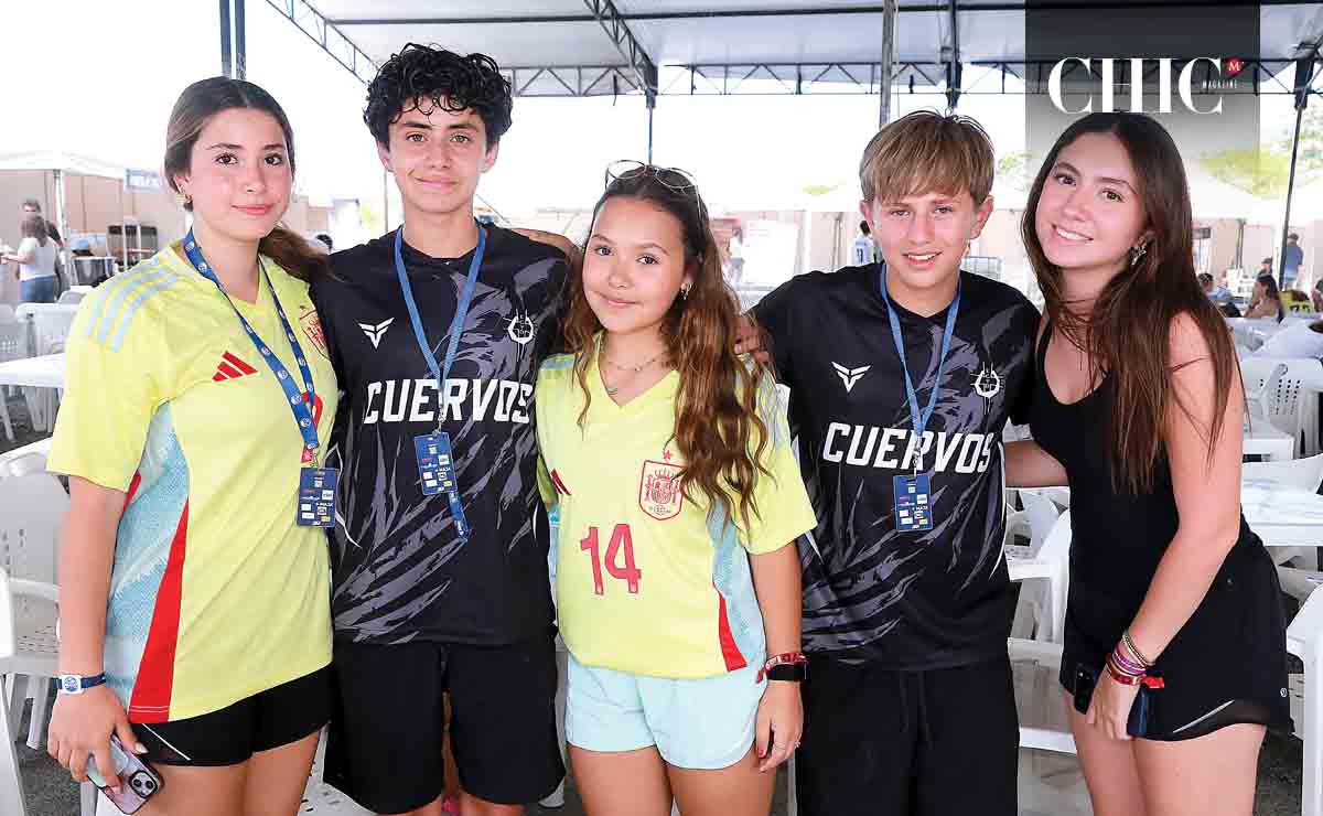 Ximena Gravez, Mateo Hernández, Camila Garza, José Luis Romo y Sofía González / Fotos: Omar Valdez y Daniel Saldívar