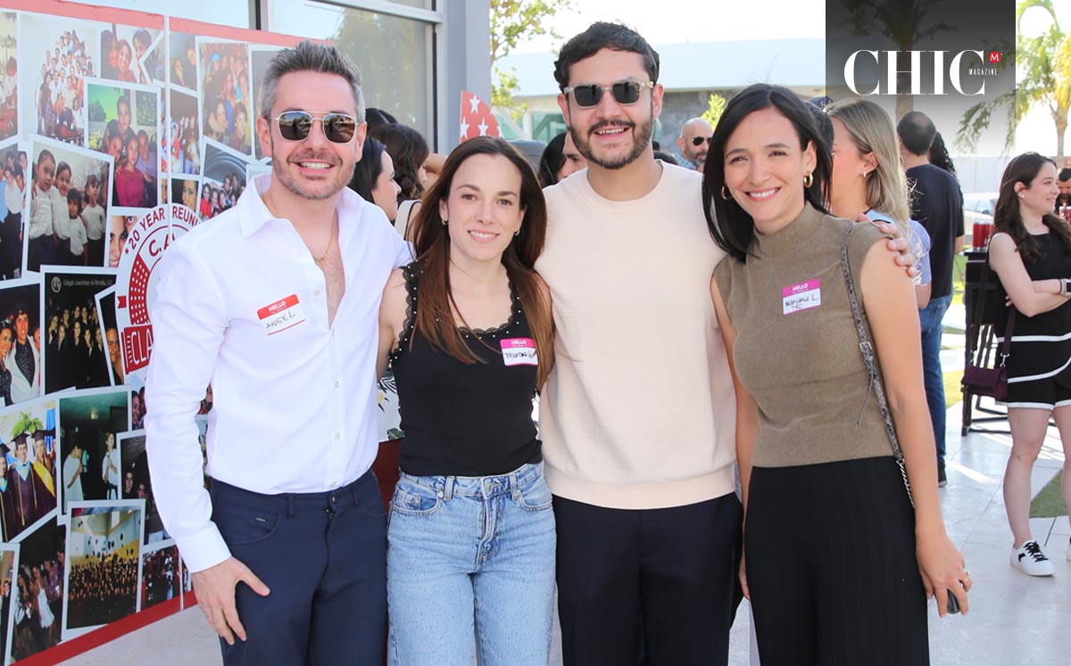 Ángel, Mariana, Daniel y Mariana