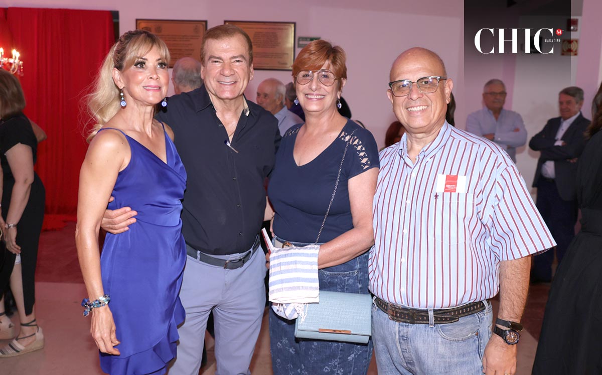 Bea, Óscar, Lorena y Jaime