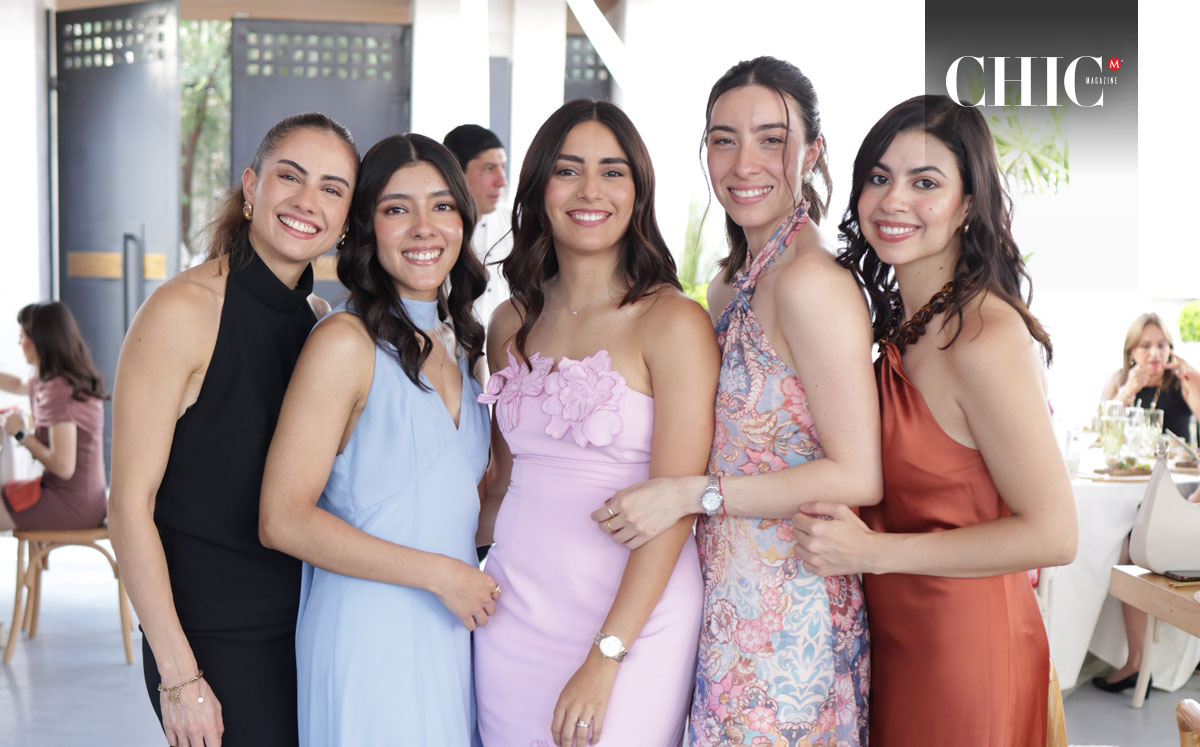 Jimena Mijares, Victoria Anaya, Natalia Moreno, Marifer Martínez y Natalia Máynez