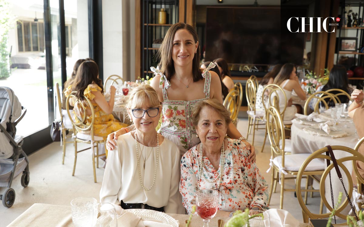 Laura, Luli y Rosa Alicia