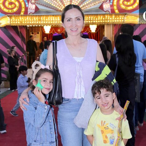 Nancy, Constanza y Vicente