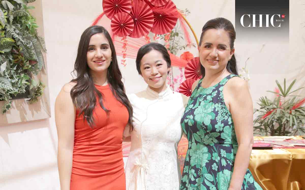 Sofía de la Garza, Yen y Sandra Jiménez