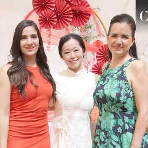 Sofía de la Garza, Yen y Sandra Jiménez