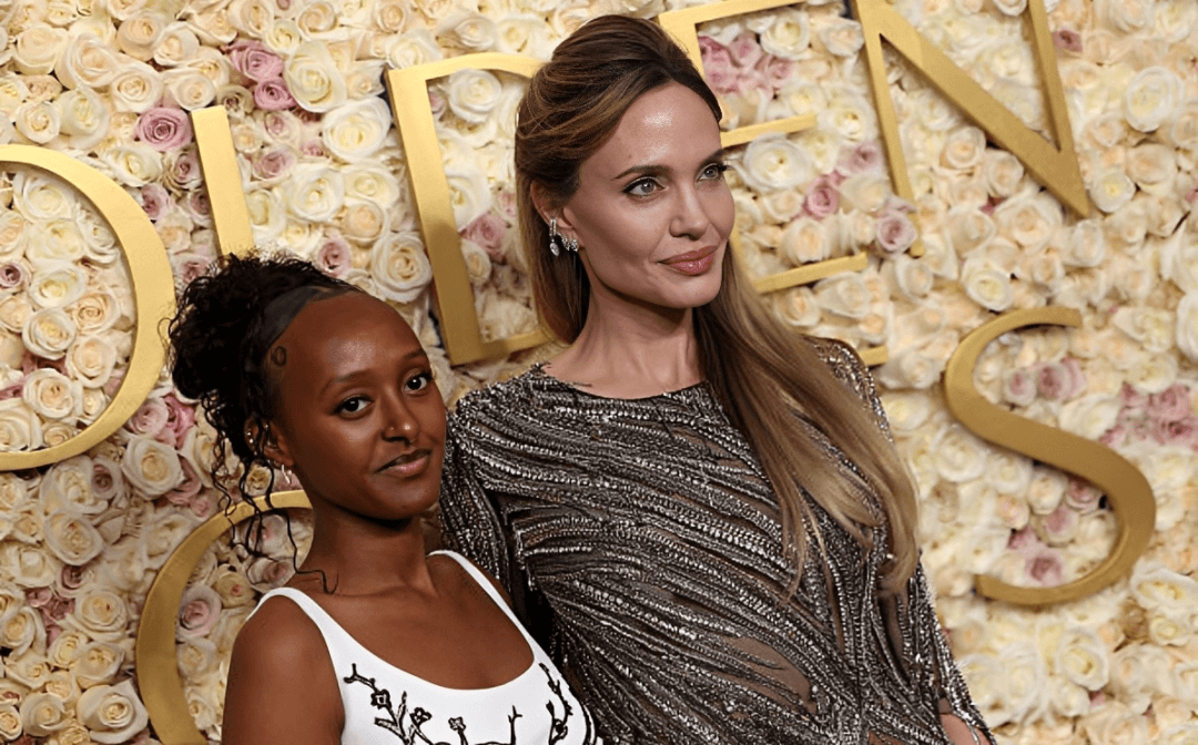 Angelina Jolie y su hija Zahara Jolie (Imagen Getty)