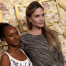 Angelina Jolie y su hija Zahara Jolie (Imagen Getty)