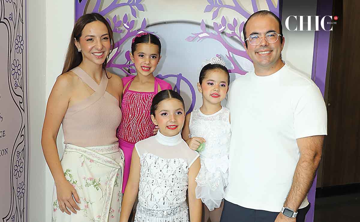 Brenda Gutiérrez, MARÍA Simón, Lina Simón, Eugenia Simón y Enrique Simón / Fotos: Roberto Alvarado