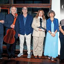 Carlos Aganzo, Amancio Prada, José María Muñoz, Jeannette L. de Clariond, María Ángeles Pérez y Ana Laura Santamaría. Fotos: Omar Valdez