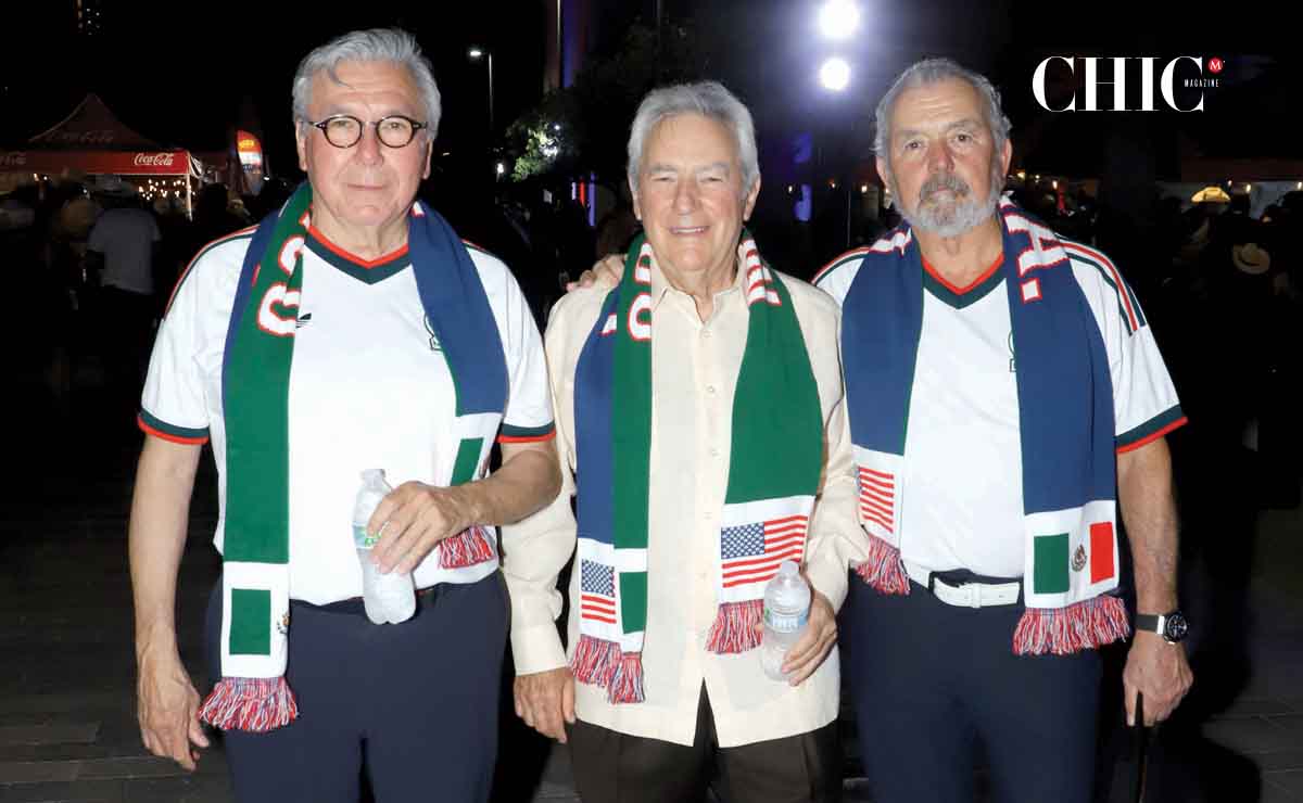 César Treviño, Hernán Garza y Horacio Lozano / Fotos: Roberto Alvarado
