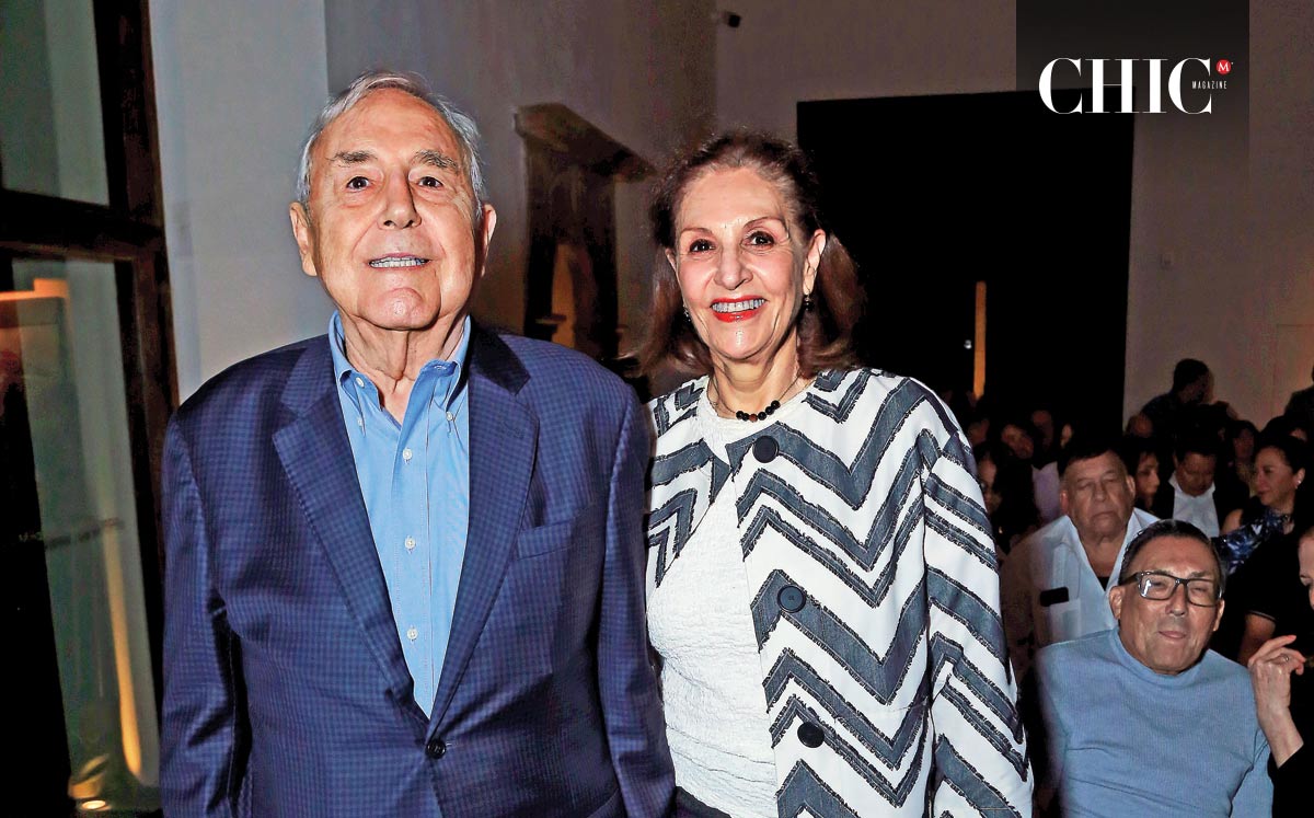 Eugenio Clariond y Graciela Pons