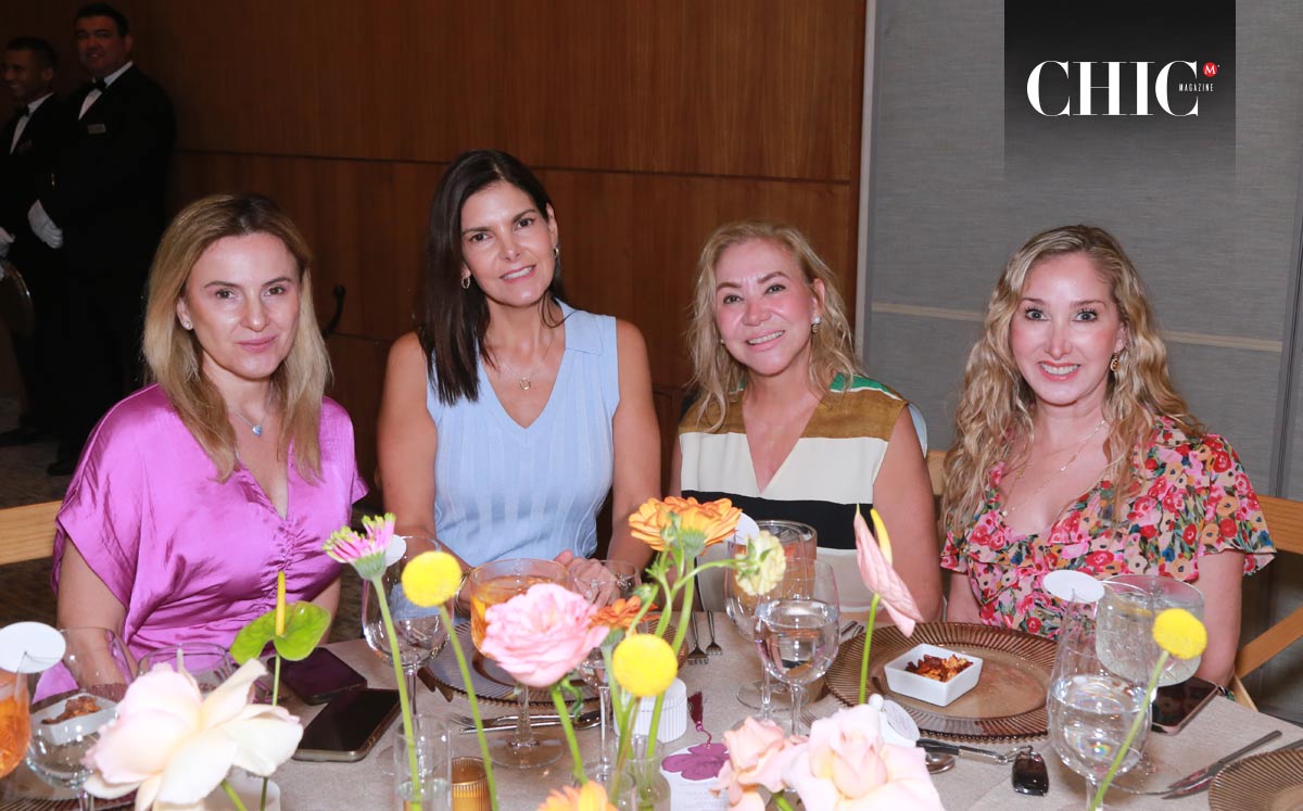 Gaby Garza de Gracida, Melissa Mendoza, Paty de Enríquez e Isamar Gutiérrez
