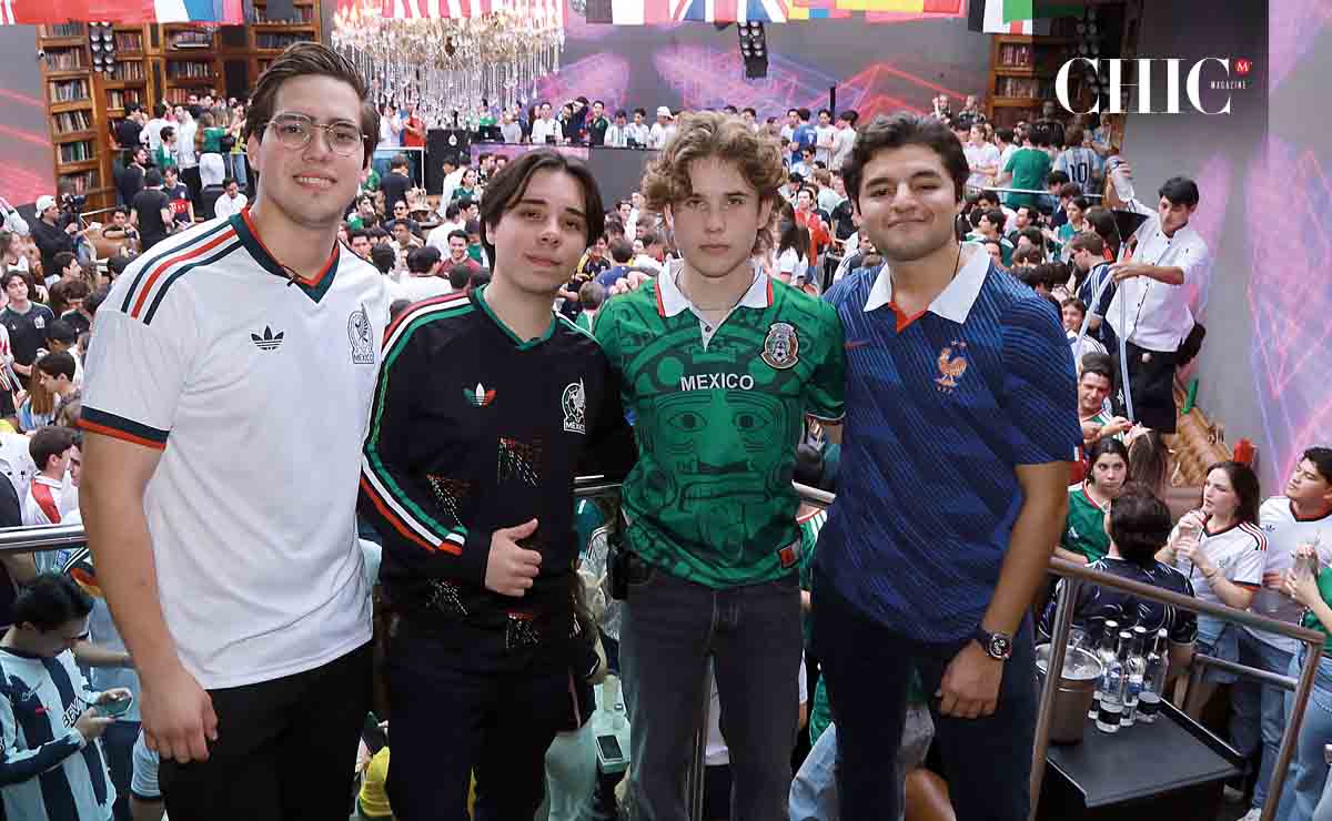 Jacobo Guajardo, Alek García, Diego Cortés y Fernando Aimar / Fotos: Omar Valdez