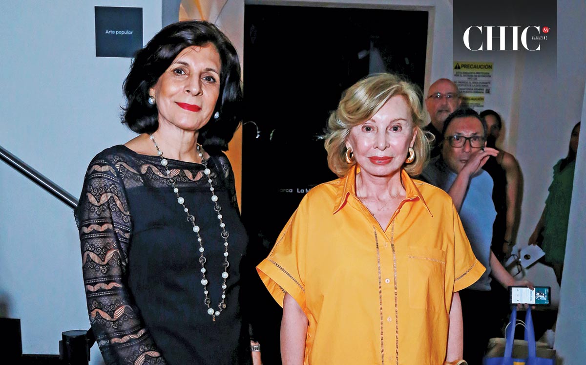 Mónica Castellanos y Anita Montes De Oca