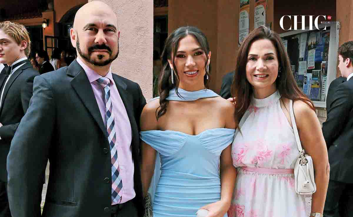 Roberto Sada, Eva Sada y Gaby Chapa de Sada / Fotos: Omar Valdez