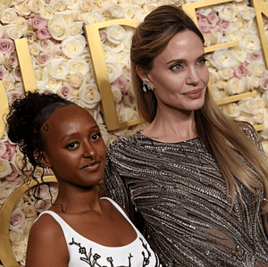 Angelina Jolie y su hija Zahara Jolie (Imagen Getty)