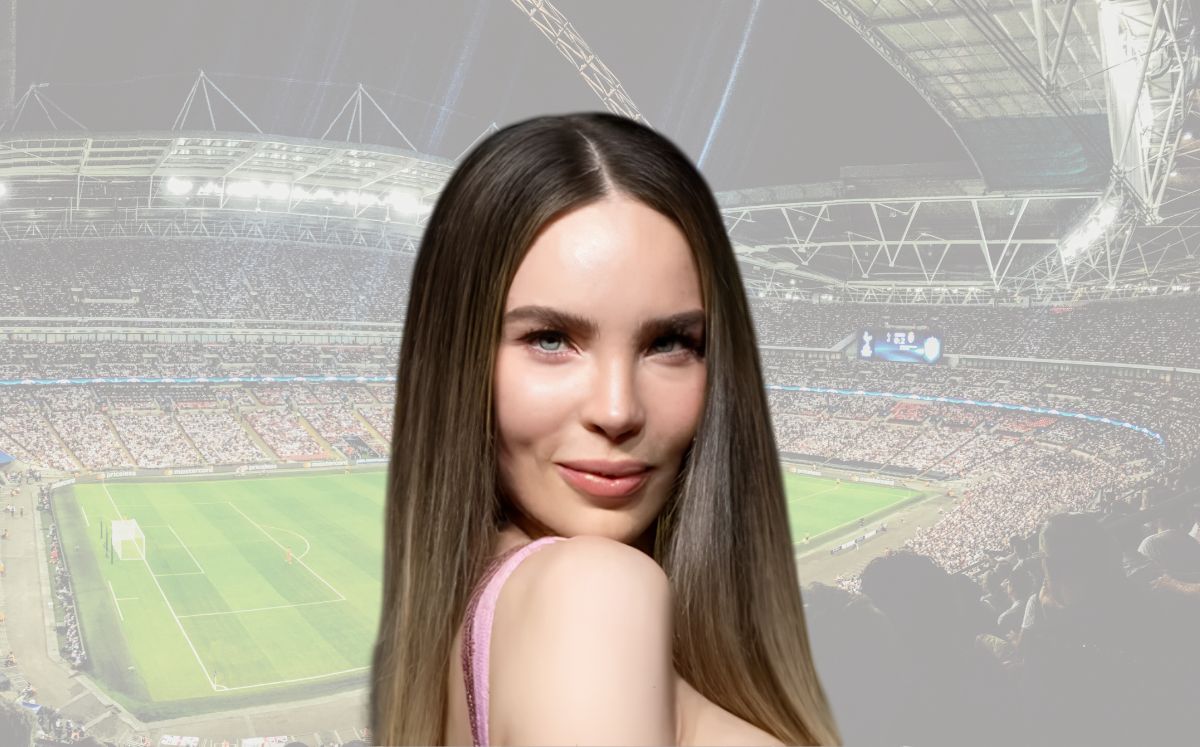 Belinda deslumbra con un look de impacto en la inauguración del Mundial 2026 (Foto: Getty Images)
