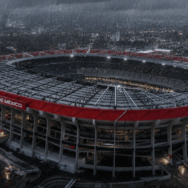 ¿Lloverá en la inauguración del Mundial? (Imagen IA)