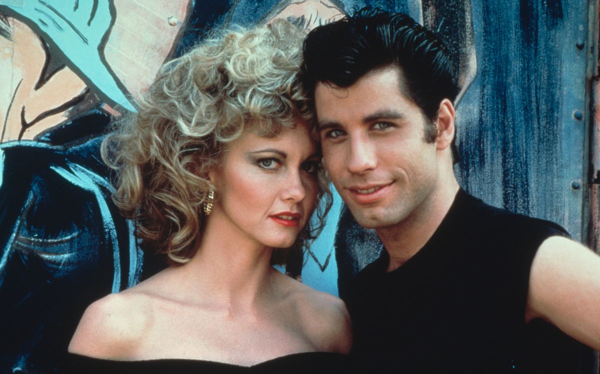John Travolta y Olivia Newton-John, John Travolta y Olivia Newton-John juntos, John Travolta y Olivia Newton-John enamorados, John Travolta y Olivia N