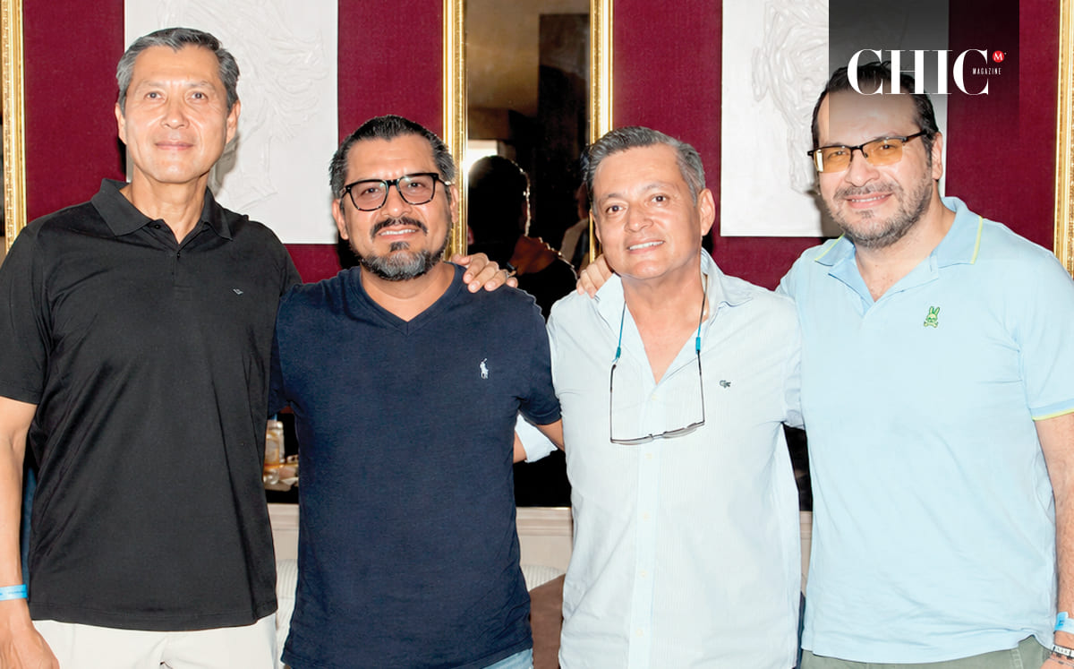 Jorge Bocardo, David Najera, Oscar Caceres y Athie Macias