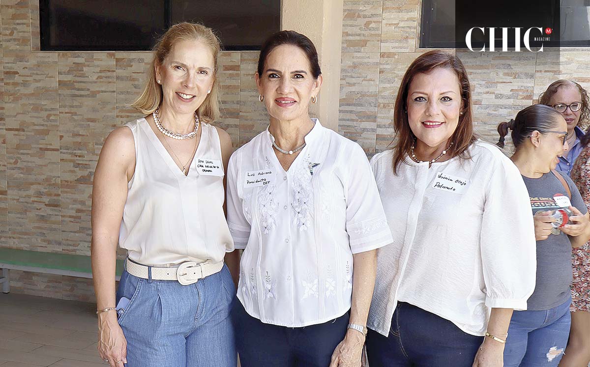 Ana Laura Sánchez, Luz Adriana Villareal y Verónica Ocejo
