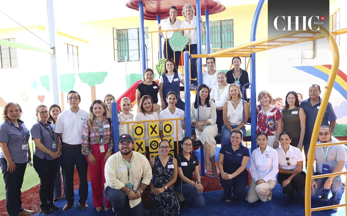Casa Amiga de la Obrera inauguró una nueva área de juegos