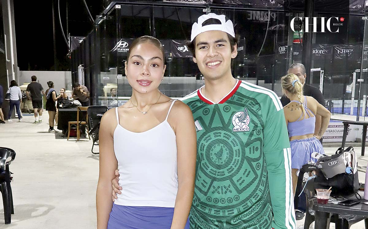 Daniela Palm y Gabriel Urbina