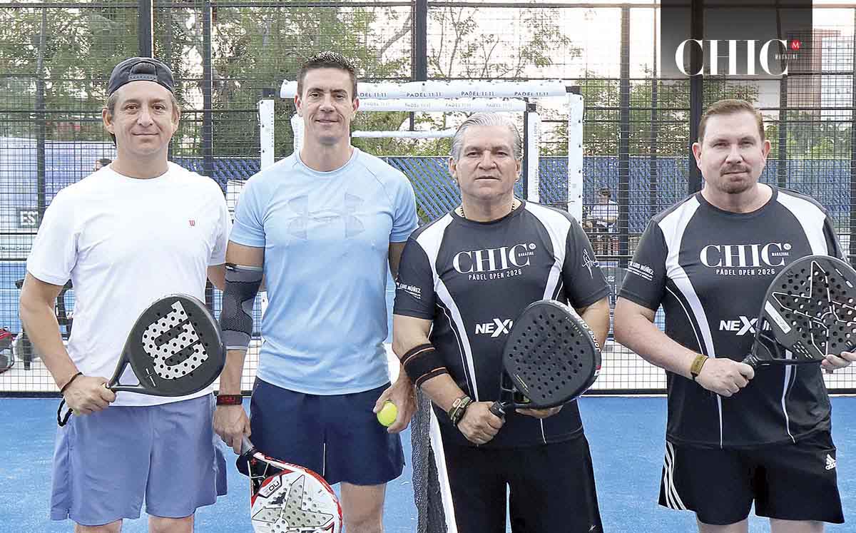 German Velazquez, Antonino Sabbatini, Jorge Guardado y Alejandro Medina