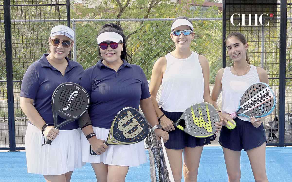 Jess Corral, Claudia Rivera, Ana Lucia Gonzalez y Caro de Anda