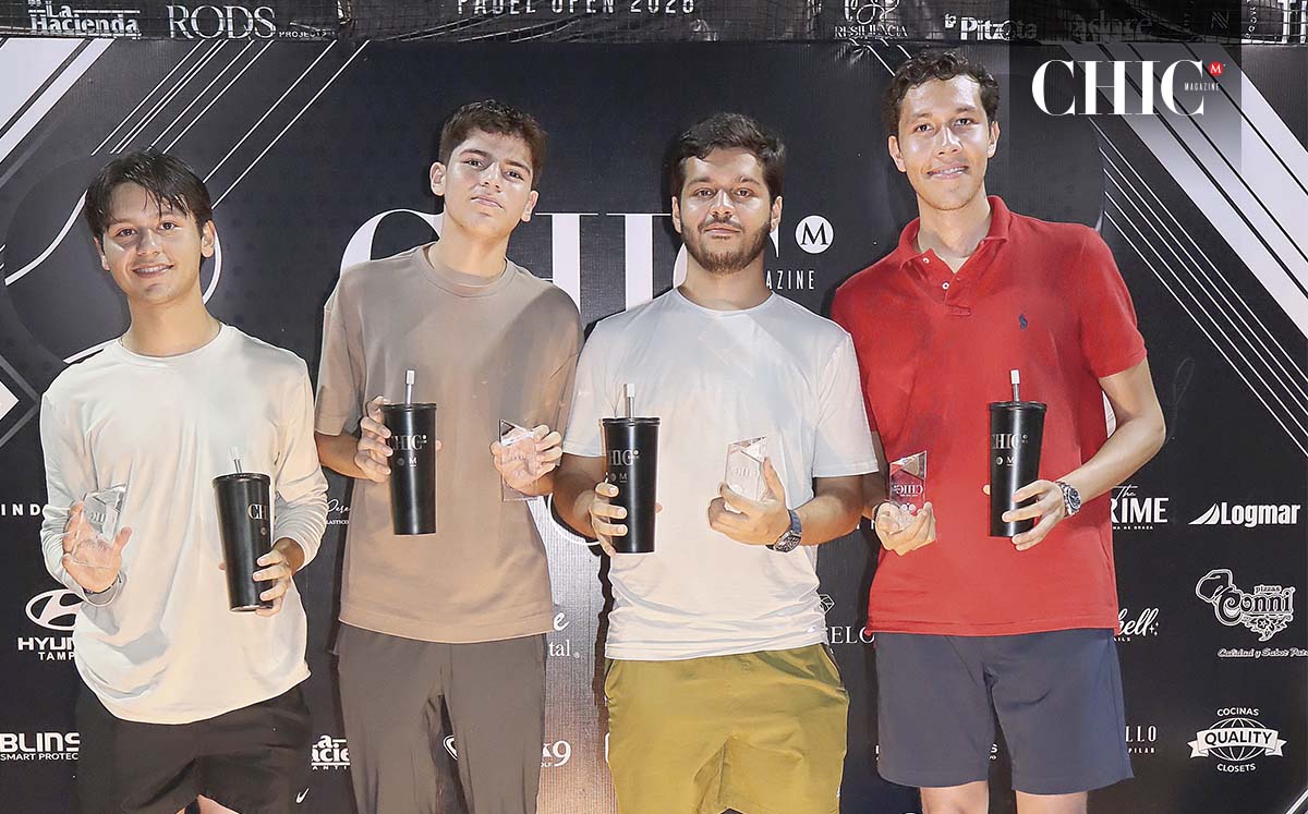 Juan Pablo Castellanos, Santiago Juarez, Diego García y Eduardo Azuara