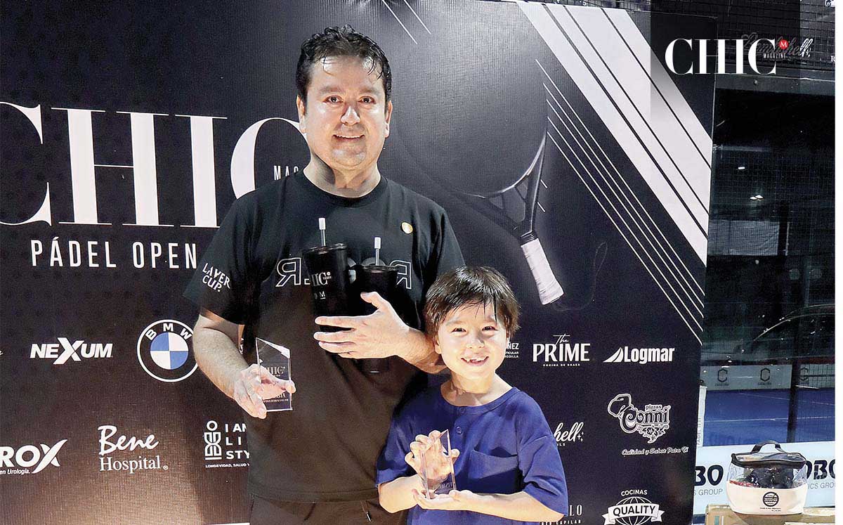Mario Olvera y Yahel Olvera JR