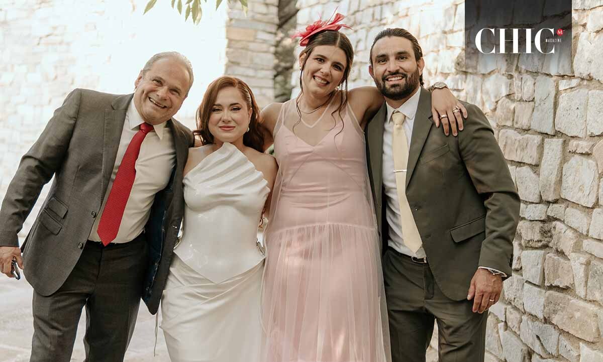 Paulino Cavazos, Diana Ruiz, Sofía Cavazos y René Cárdenas