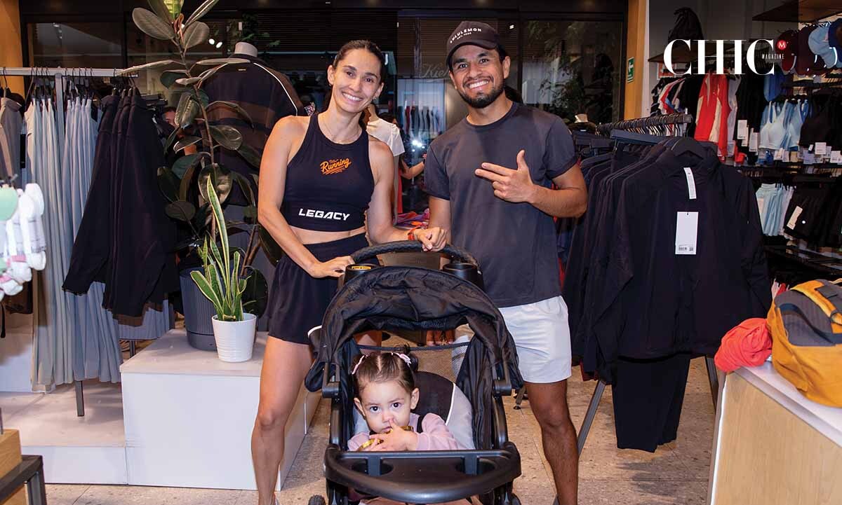 Karla Pino, César Benítez y Mariana García
