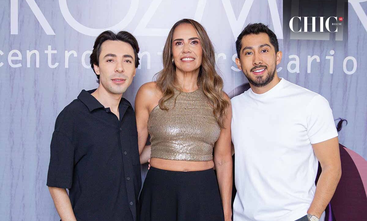 Diego Golzarri, Cecilia Guzmán y Alan Cárcamo