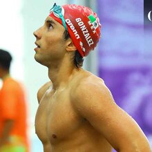 Adrián "Cacho" González lo está dando todo en cada entrenamiento y competencia / Foto: Cortesía