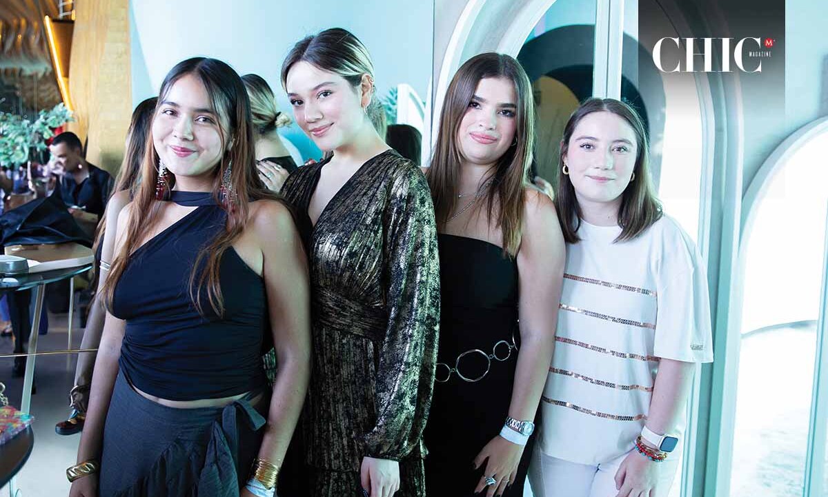 Daniela Torres, Aislinn Aguilar, Pamela Pacheco y Samara Melchun