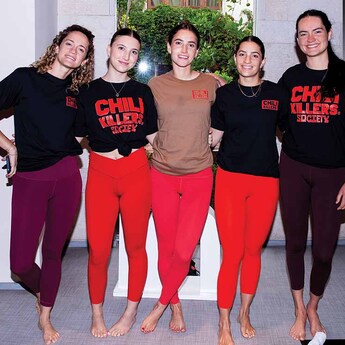 Alejandra Sainz, Renata Rodríguez, Sofía Lozano, Adriana Zárate y María Lozano (Fotos:Hugo Zuviri)