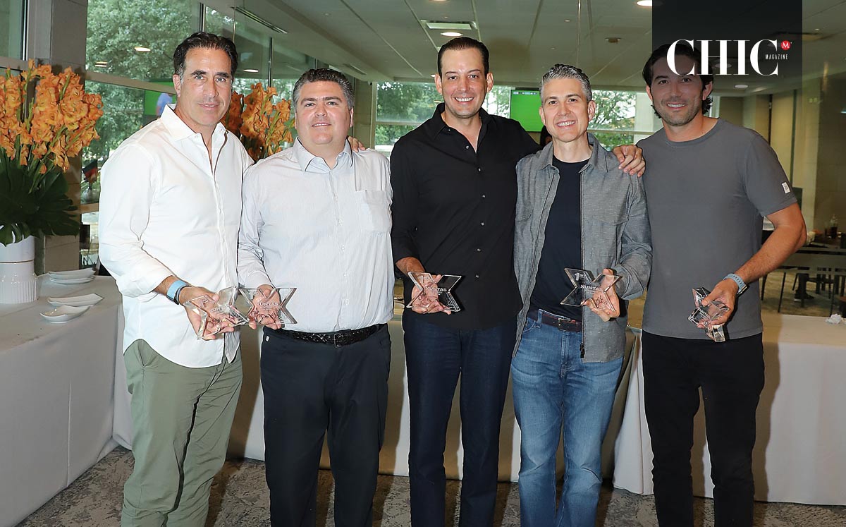 Alonso Valenzuela, Eugenio De Silva, Jaime Torres, Pedro Chapa y Jacobo Zablah