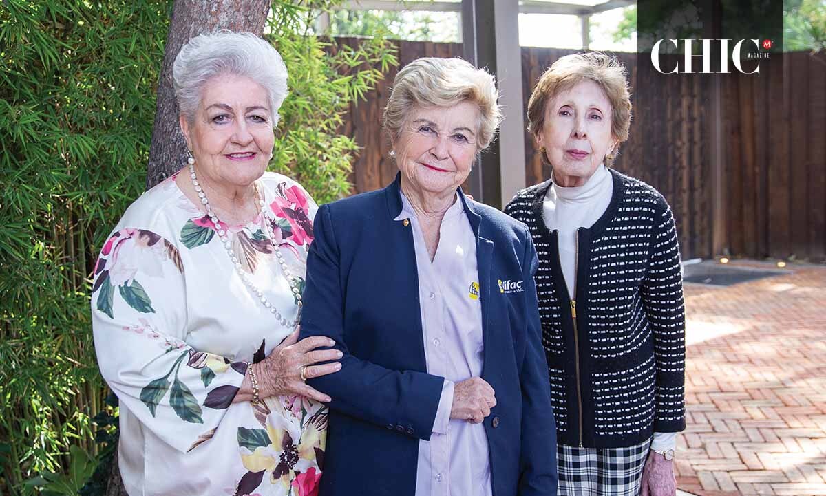 Mercedes Herrero, Marilú Mariscal y Mercedes Diez