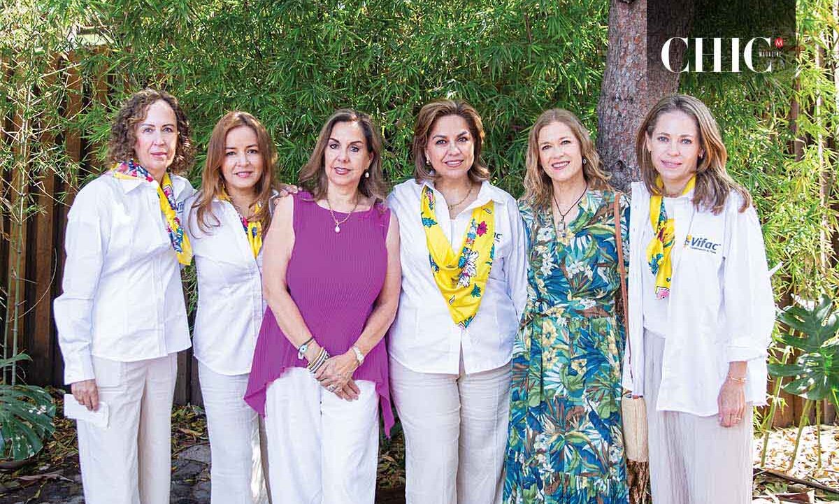 Gaby Corral, Carmen Cisneros, Telly Lavalle, Gaby Lavalle, Maru Hegewish y Susy Cue (Fotos: Hugo Zuviri)