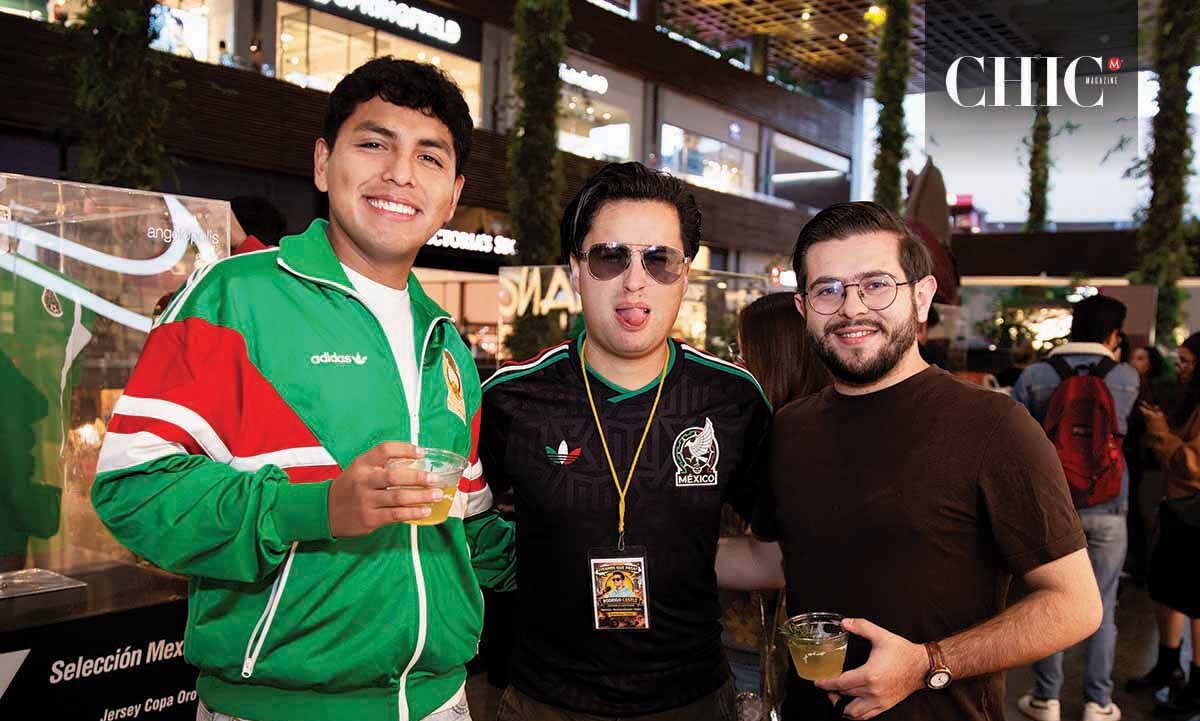 Eduardo Vélez, Rodrigo Castillo y Alonso Muñoz