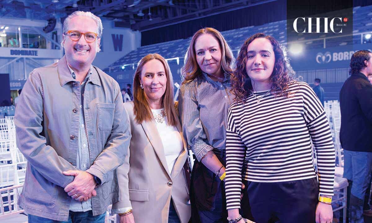 Carlos, Lola, Gela y Begoña