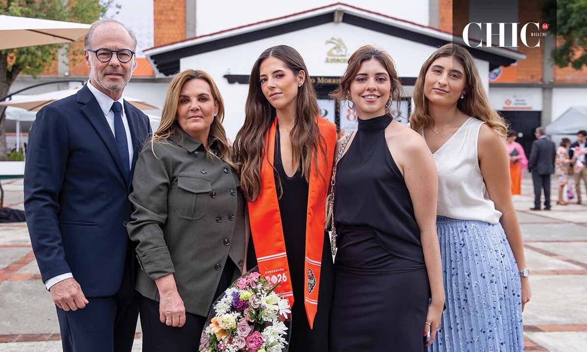 Carlos León De la Barra, Mercedes Riba, Mercedes León, Montse Ventosa y Sofía Zugasti