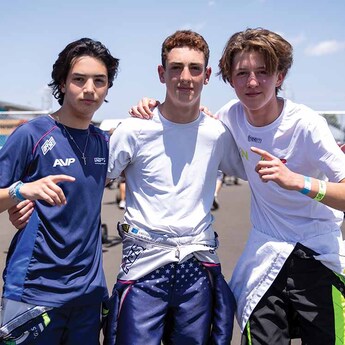 Héctor Utirriaga, Piero Belsasso y Leonel Dávalos (Fotos:Hugo Zuviri)
