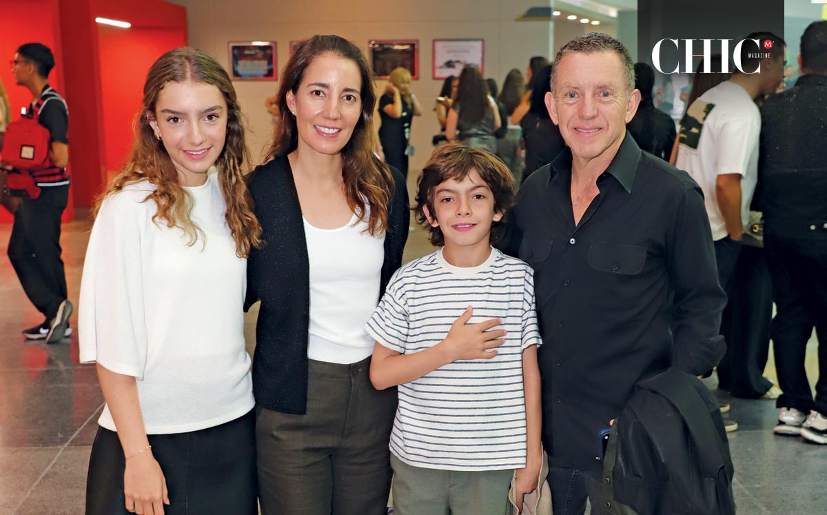 Inés Sama, Begoña Sama, Tomás Sama y Rafael Sama