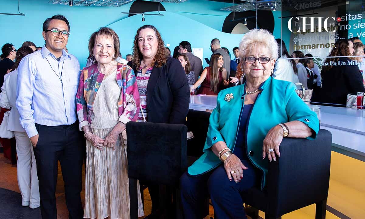 Jorge Alonso, María Luisa Santillana, Beatriz González y Martha Muñoz