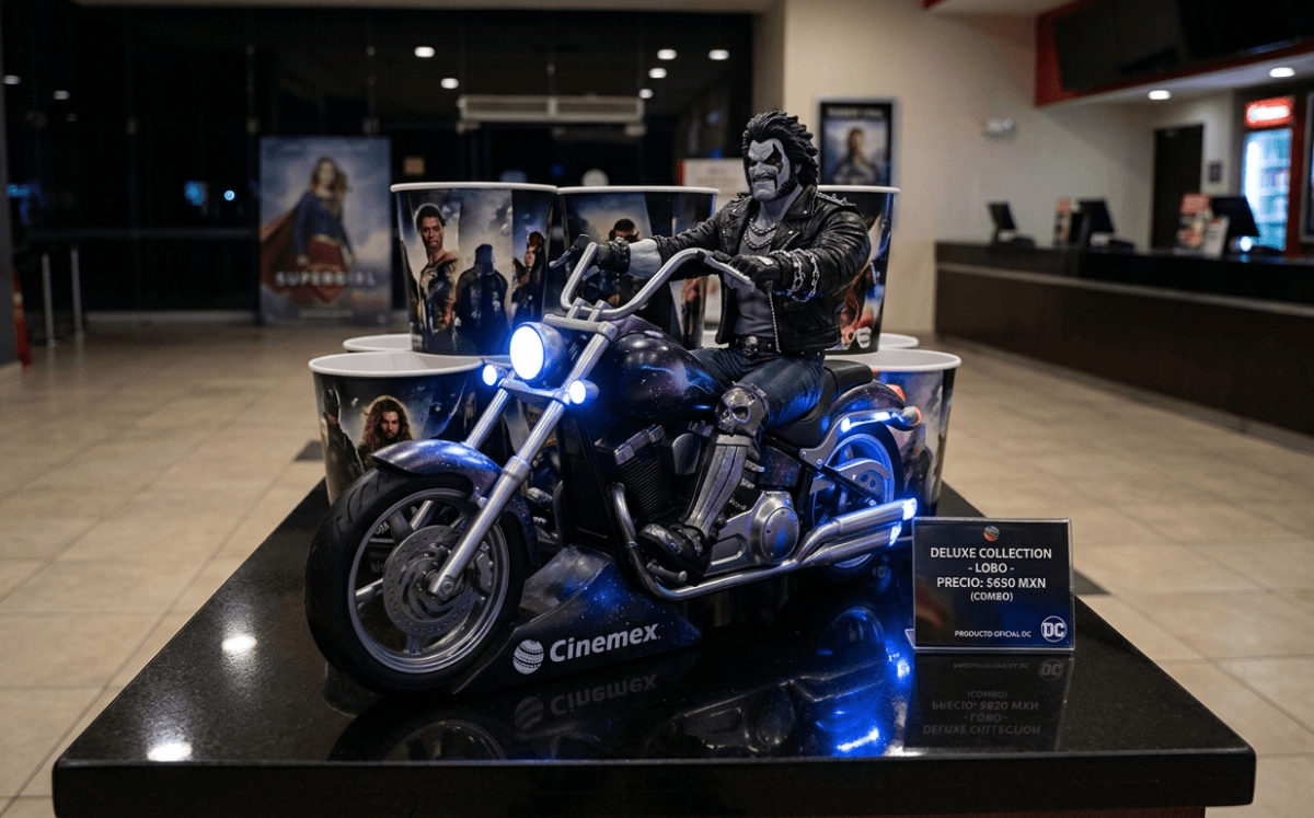 La palomera de "Supergirl" inspirada en Lobo (Foto: IA)