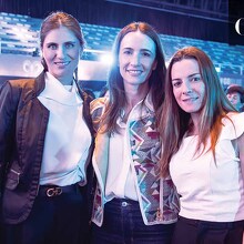 Valeria Sánchez, Paulina Sánchez y Mónica Sánchez (Fotos: Hugo Zuviri)