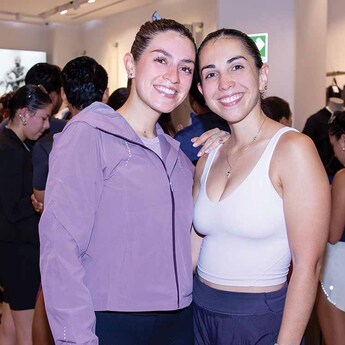 Valeria Simoni y Alexandra Burciaga (Fotos:Hugo Zuviri)