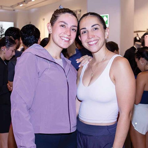 Valeria Simoni y Alexandra Burciaga (Fotos:Hugo Zuviri)