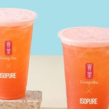 Clear Protein Green Tea de Gong cha e Isopure